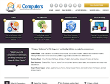 Tablet Screenshot of alicomputers.com.au